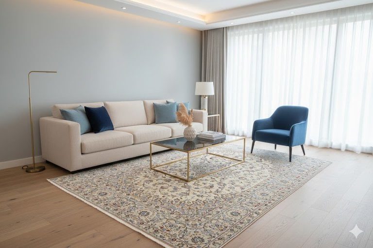 Kashan Teppich 350x240 - alternate view